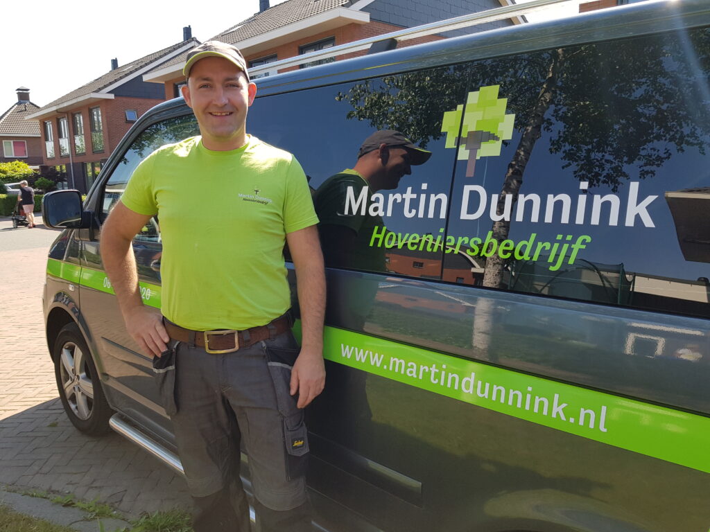Hoveniersbedrijf Martin Dunnink in Nieuwleusen